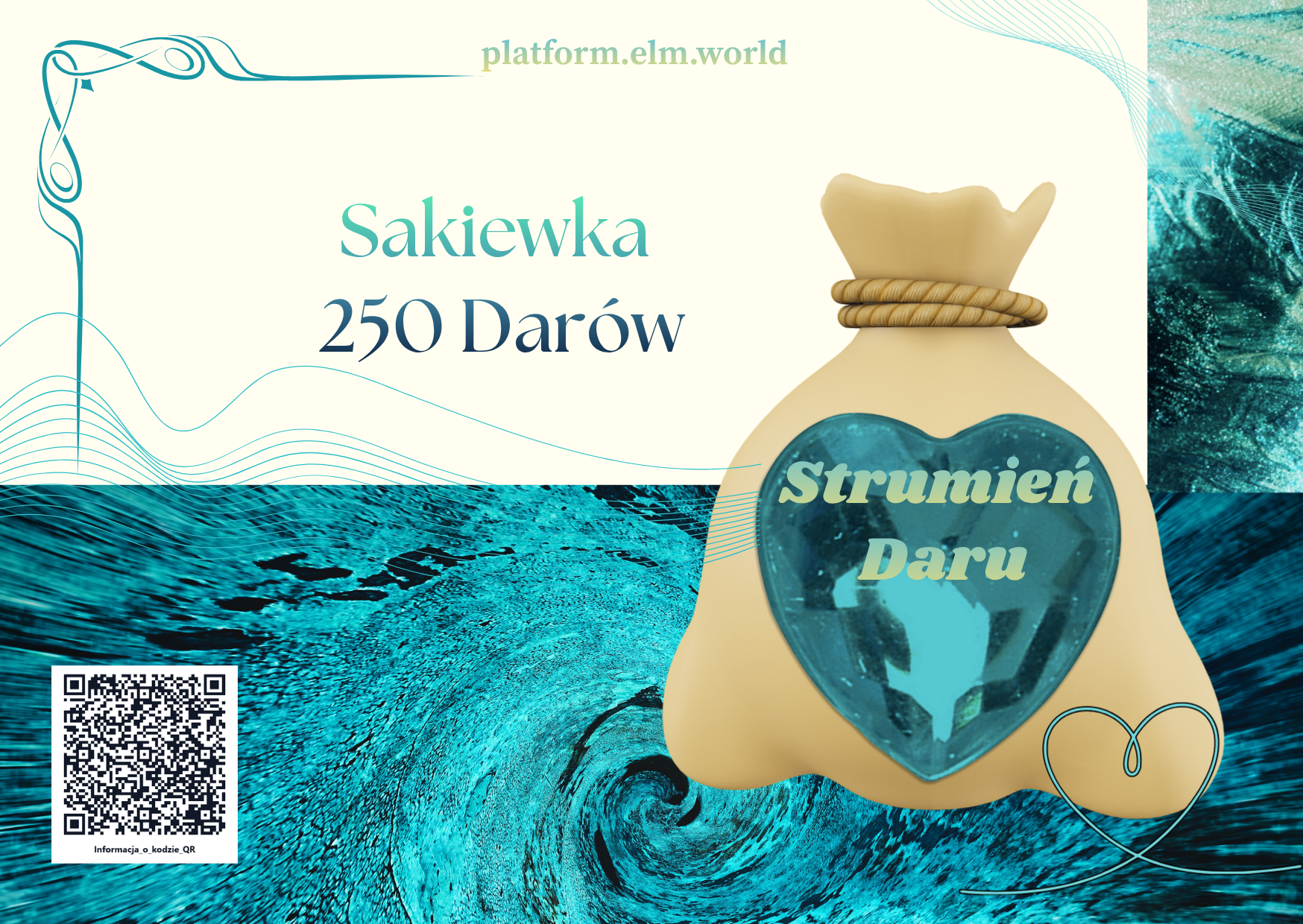 Sakiewka 250 Darów - "Strumień Daru"