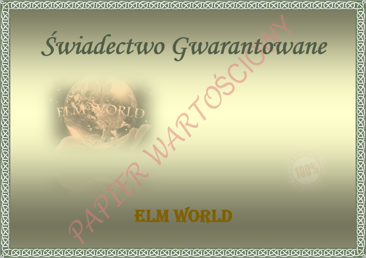 Świadectwo gwarantowane